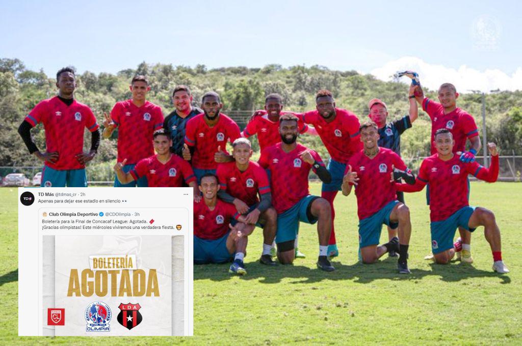 Canal de Costa Rica responde al anuncio del Olimpia sobre que la boletería está agotada para la final ante Alajuelense