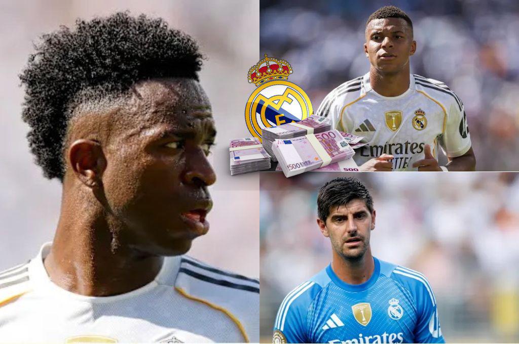 Los brutales salarios en Real Madrid: Vinicius recibe revés de uno que vive lesionado y el verdadero sueldo de Mbappé