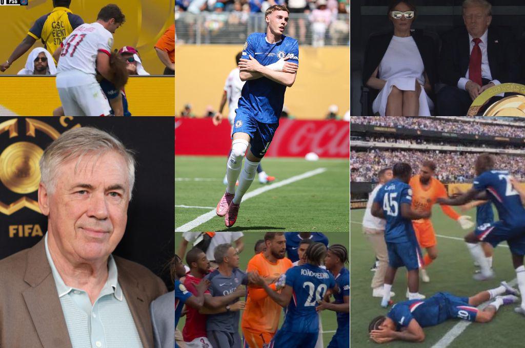 La dura agresión de Luis Enrique a este jugador, la venganza del Real Madrid y Cole Palmer se lo celebró en la cara