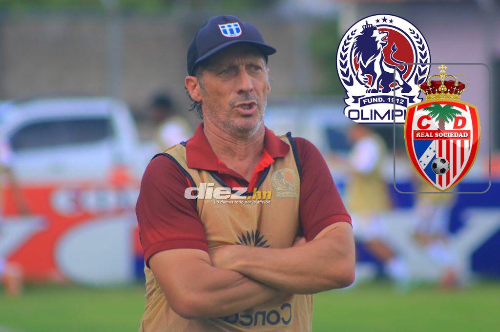 Pedro Troglio lamenta el penal inexistente que le cobraron en Tocoa ante la Real Sociedad: “Es raro, es la segunda que pasa”