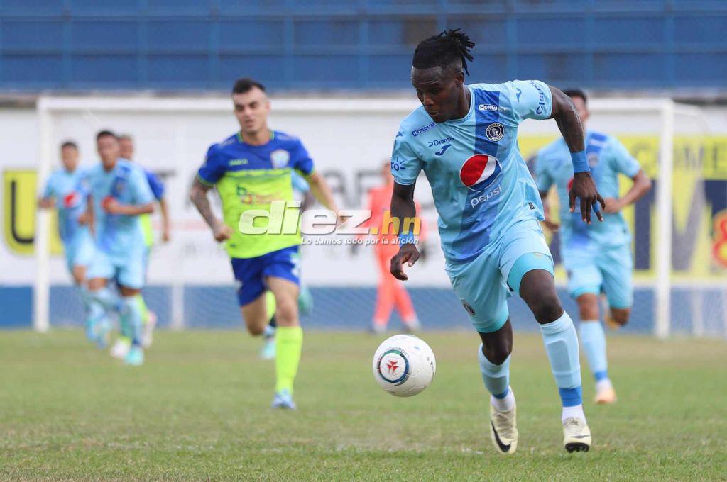 El ambiente que se vivió en el Olancho FC-Motagua y la euforia de Jonathan Rougier tras detener un penal; fue el “MVP”