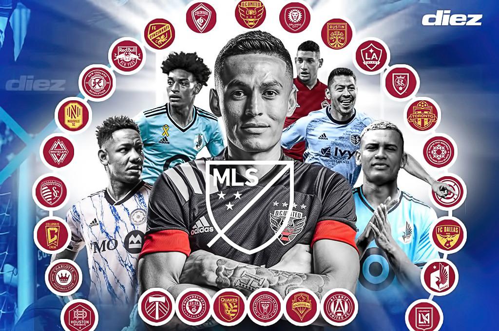 La legión catracha regresa: hora, día y rivales que tendrán los futbolistas hondureños en el arranque de la MLS 2022