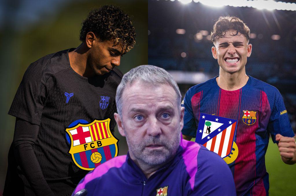 Alineación del Barcelona vs Atlético de Madrid: Hansi Flick con modificado 11 para golear al Cholo Simeone en Copa del Rey