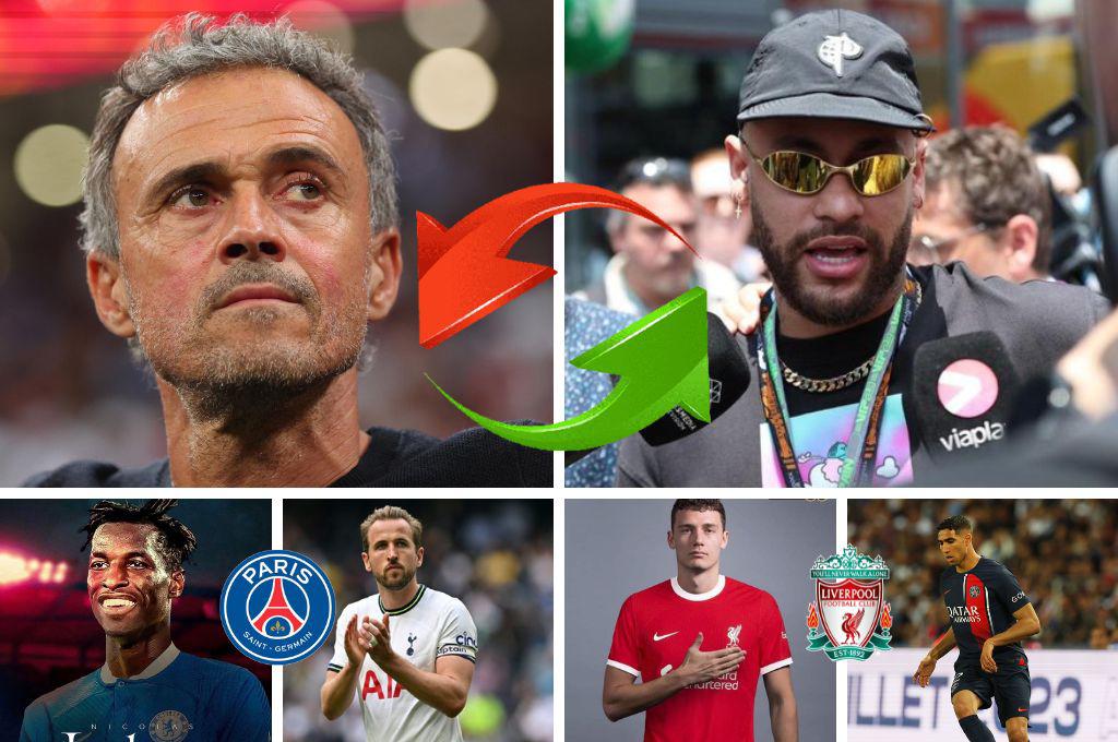 La respuesta de PSG a Luis Enrique sobre Mbappé, Neymar se ofrece a este equipo y el sustituto de Carvajal en Real Madrid