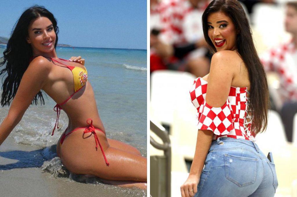 Sorpresa: La explosiva modelo Ivana Knoll destapa quién es su jugador favorito con una foto junto al crack