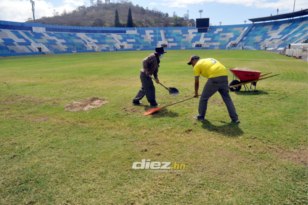 ¡Ya tiene nuevas butacas, pero la cancha está peor! Así luce actualmente el estadio Nacional y los cambios que vienen a mitad de año