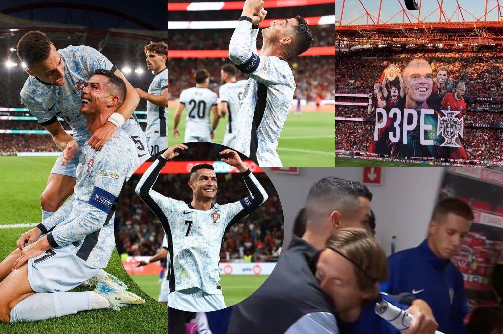 Cristiano hizo dedicatoria especial y rompió en llanto con su gol 900; Pepe recibe homenaje y mensaje de Real Madrid
