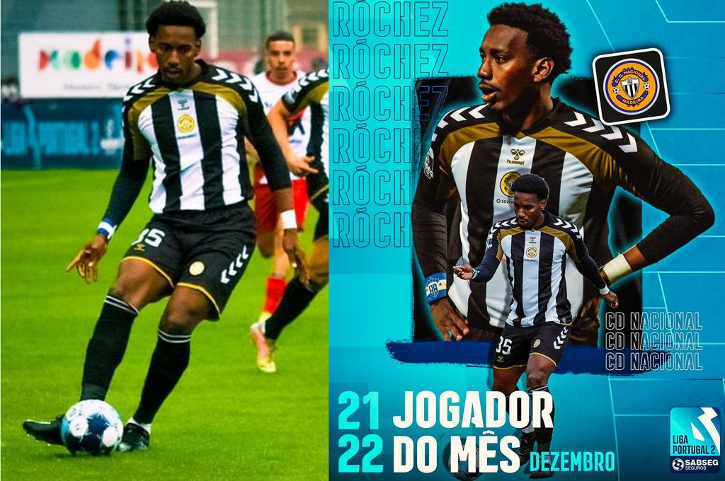 El hondureño Bryan Róchez es nombrado el mejor jugador del mes en la Segunda División de Portugal