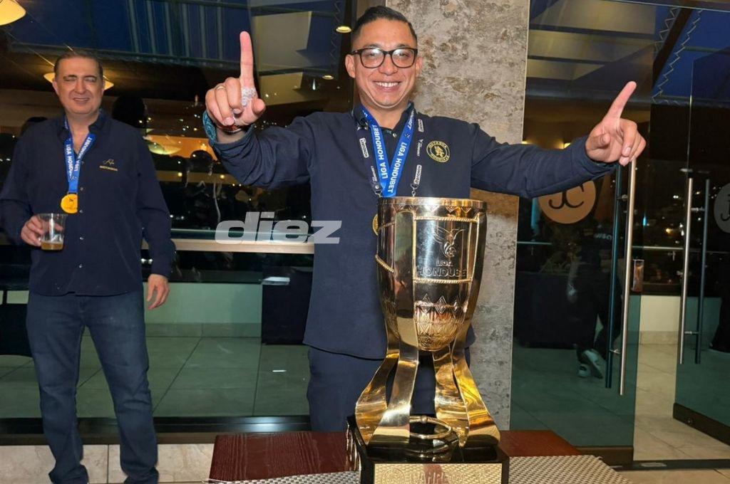 Así fue la celebración íntima de Motagua tras conquistar la copa 20 ante Marathón