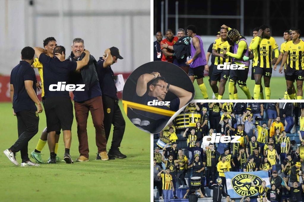 No se vio en la TV: La eufórica celebración de Real España, el sufrimiento de Jeaustin Campos y el minions que llegó al Morazán