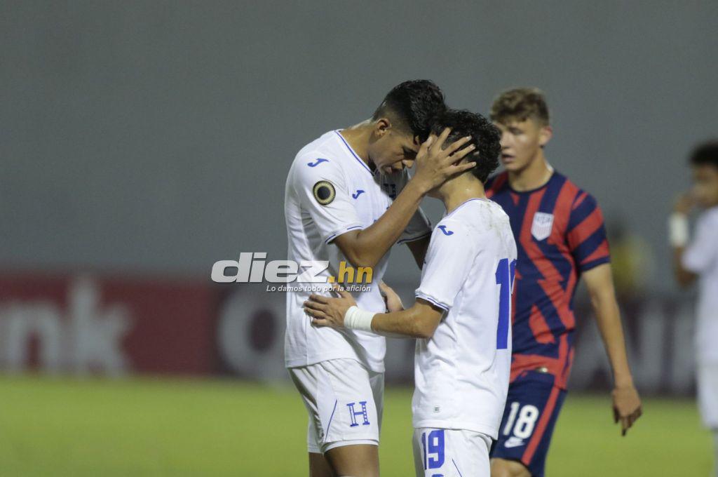 No se vio en TV: Las duras imágenes de los jugadores de Honduras, Luis Alvarado destrozado y el gesto de los estadounidenses