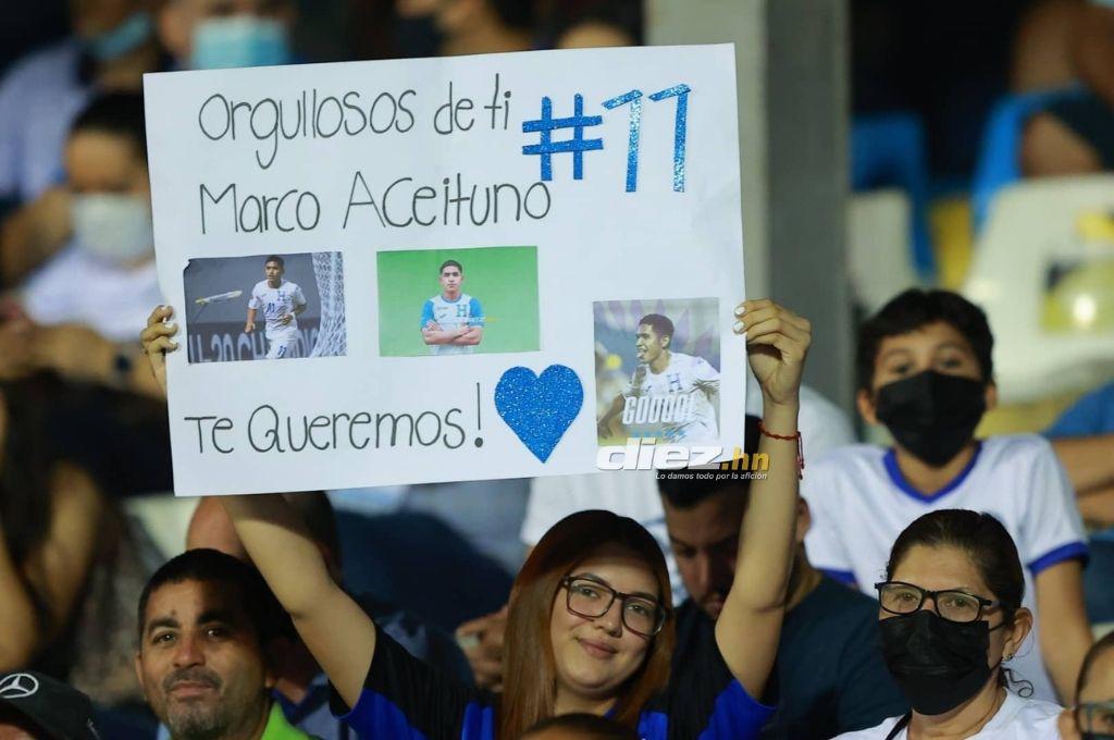 FOTOS: La petición de la novia de Marco Aceituno, la llegada de Roberto Contreras al Morazán y la algarabía de los hondureños