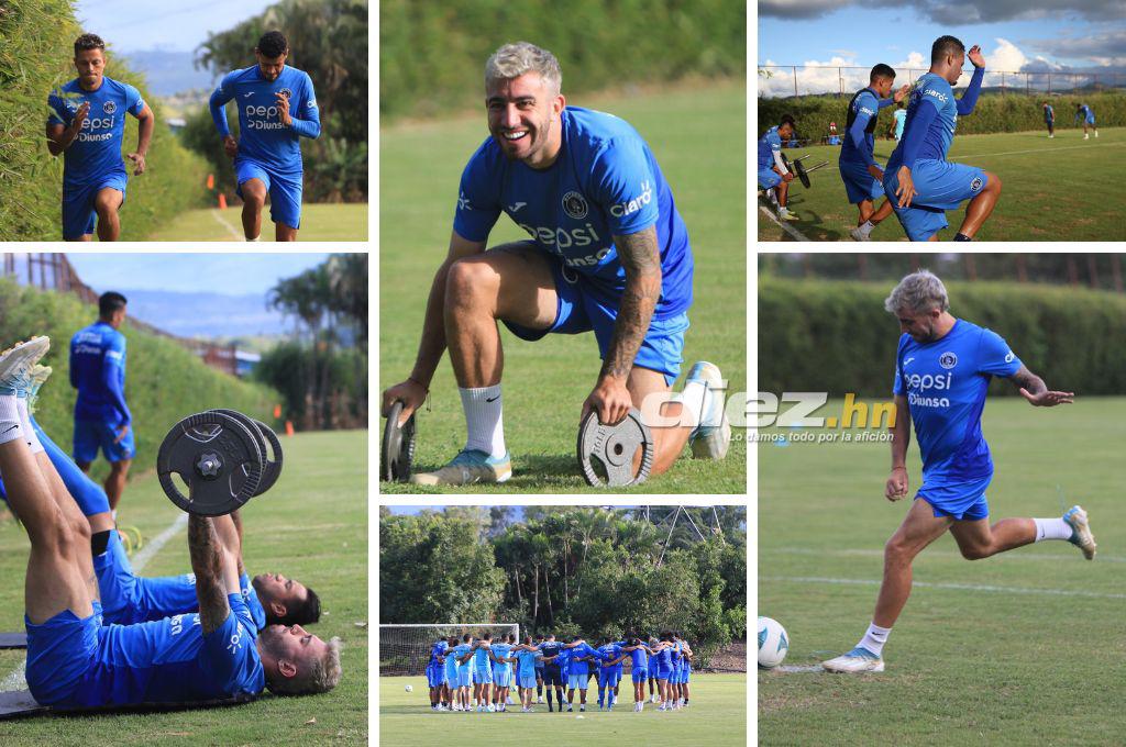 Olimpia, su próxima víctima: Auzmendi cargó la pistola para ‘matar’ al León y la calidad de Campana en el entreno de Motagua