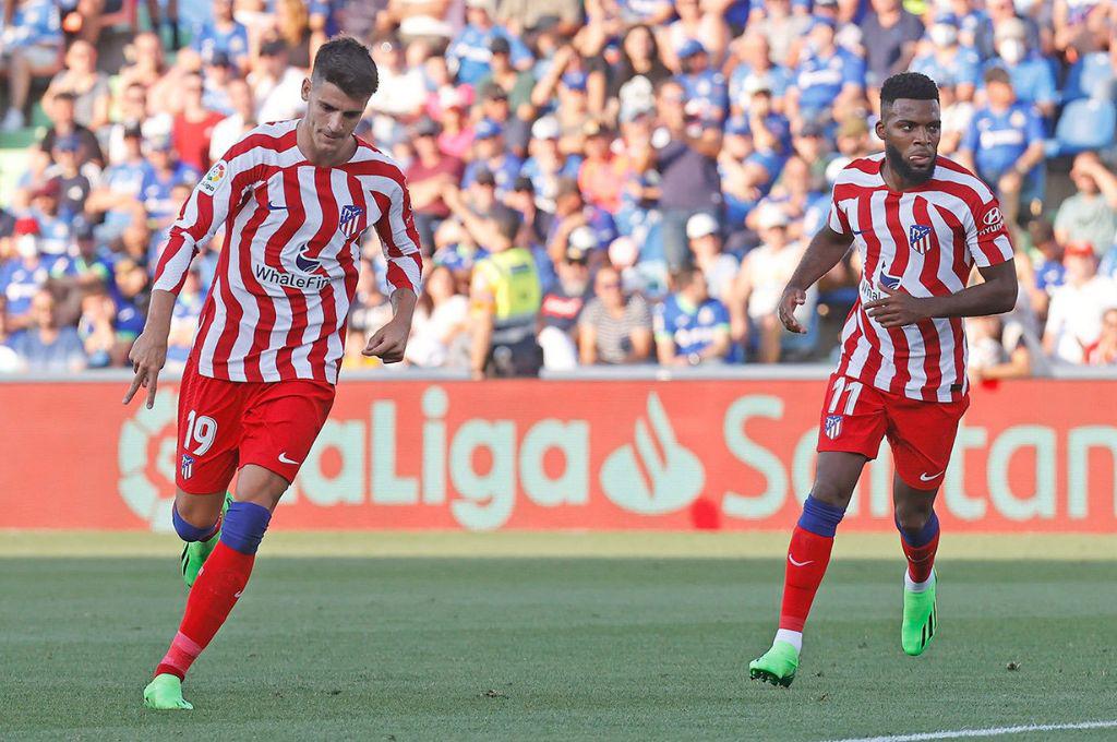 Álvaro Morata se destapa con doblete y Atlético de Madrid inicia goleando en la Liga Española
