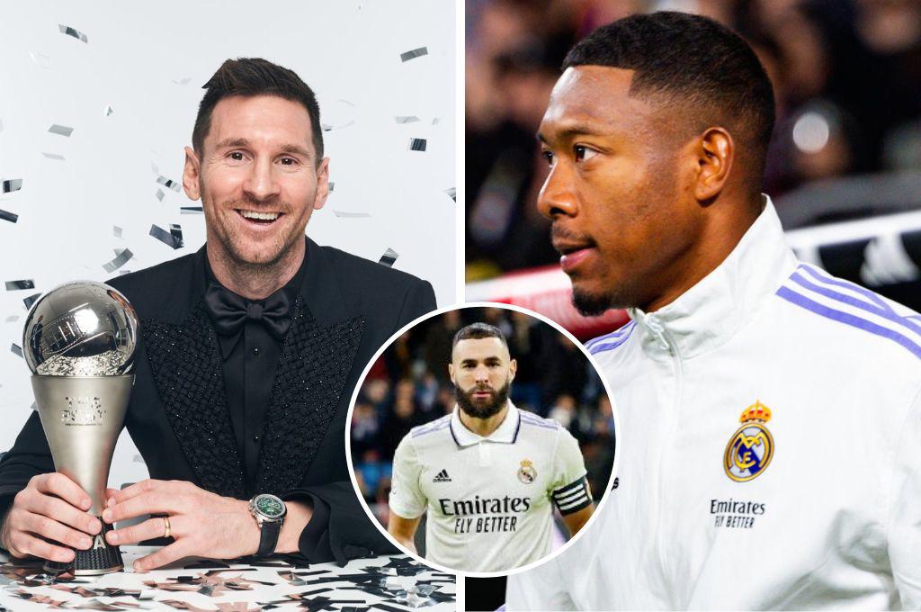 David Alaba rompe el silencio y explica por qué votó a Messi por encima de Benzema en los premios The Best