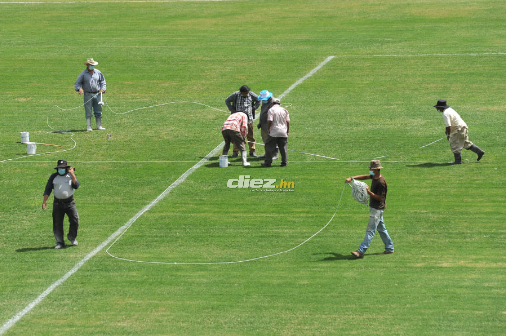 Instalación de fibra óptica y reparación total de sanitarios: Los nuevos cambios que ya luce el estadio Nacional de Tegucigalpa