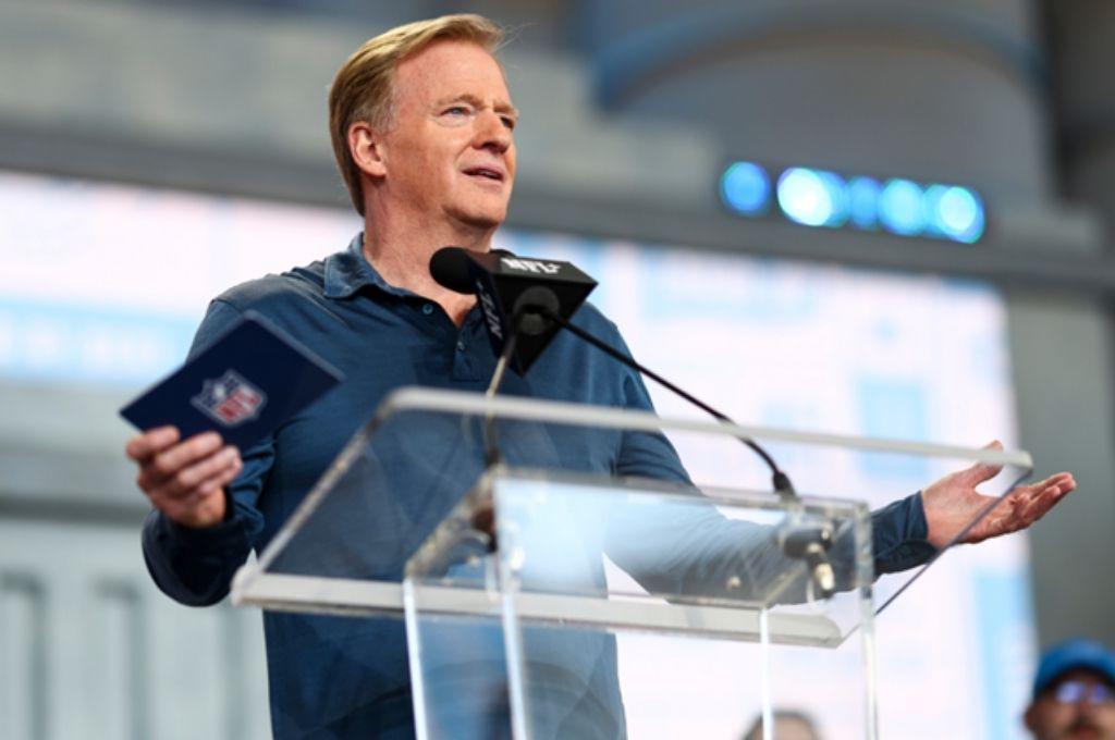 Roger Goodell, comisionado de la NFL.