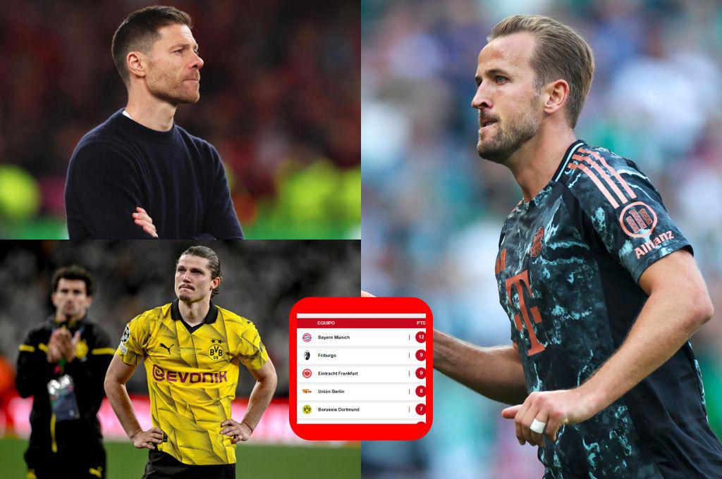 Bayern Múnich disfruta en la cima, Dortmund y Leverkusen se alejan: así marcha la tabla de de la Bundesliga