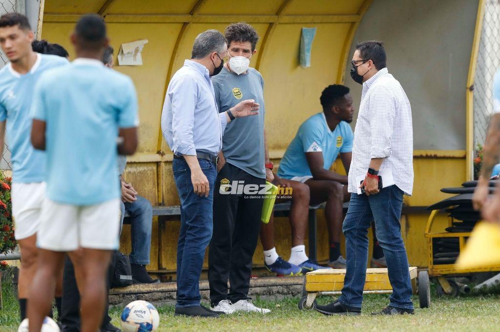 Visita especial, así fue captado Omar Rosas, ¿y quién es la fotógrafa?: El nuevo entrenamiento de Real España pensando en la final ante Motagua