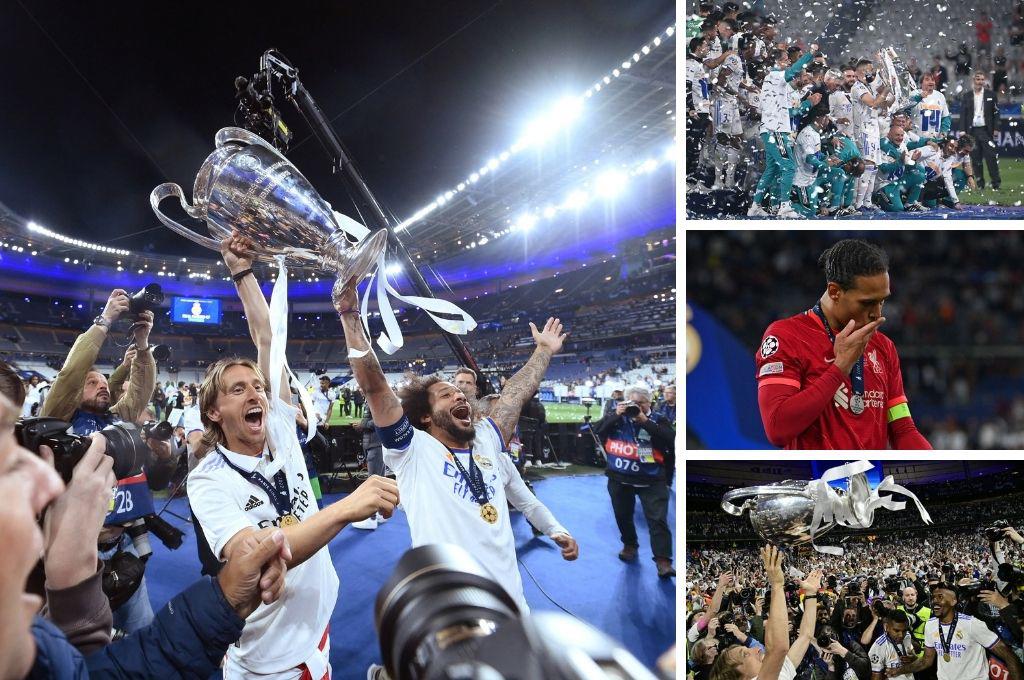 La celebración del Real Madrid por la Champions número 14, las duras imágenes de Salah y Klopp ¿y vieron a Gareth Bale?