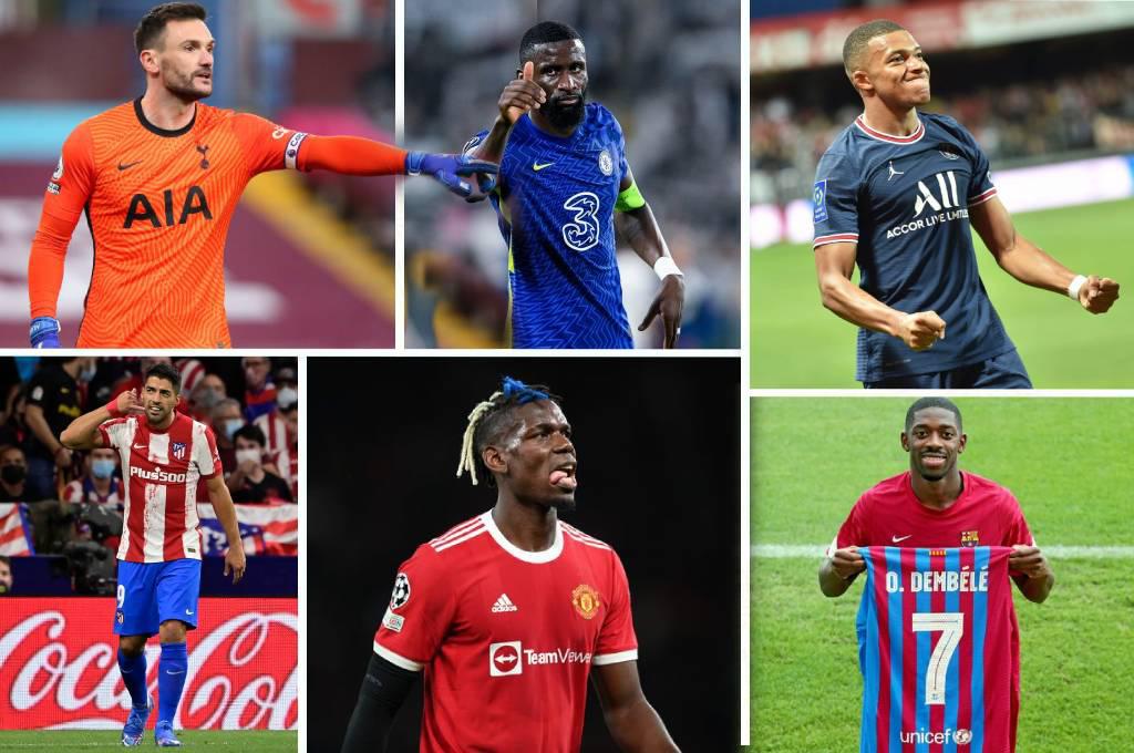 ¡Los mejores del mercado! El once de gala de futbolistas que quedarán libres en 2022: Mbappé, rodeado de cracks