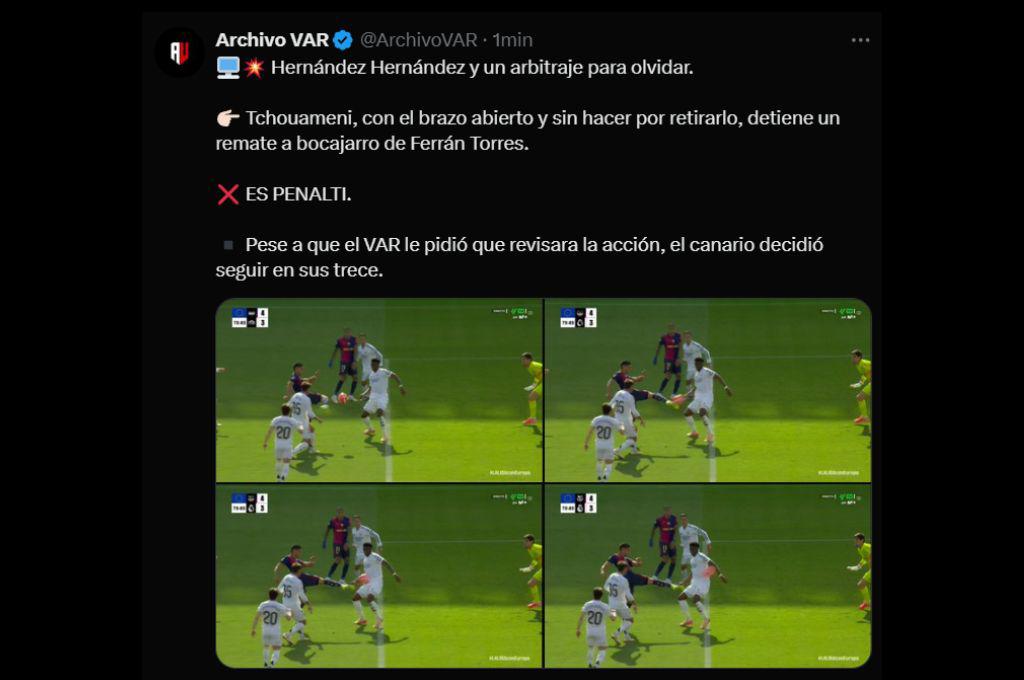 Los tremendos errores del árbitro y el VAR, el jugador que fue acusado de dopaje y la burla del Real Madrid a Barcelona