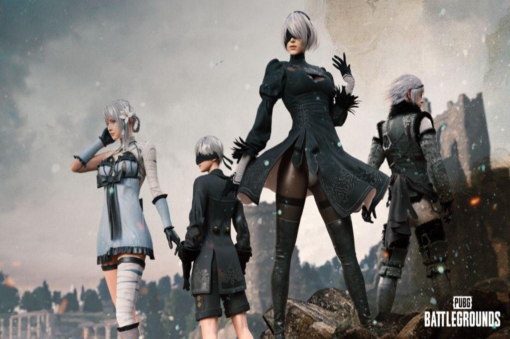 Ya están disponibles las skins de NieR Automata en PUBG, como parte de una colaboración especial