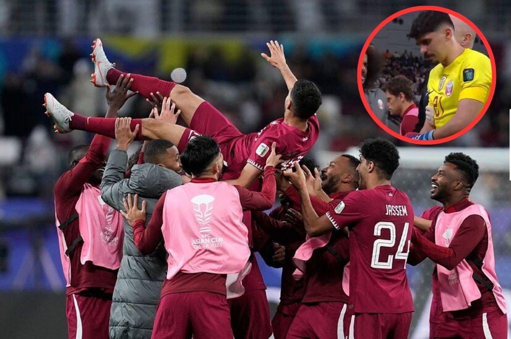 Nunca antes visto: Selección cambió 3 veces a su portero e hizo 6 variantes en partido de la Copa de Asia ante China