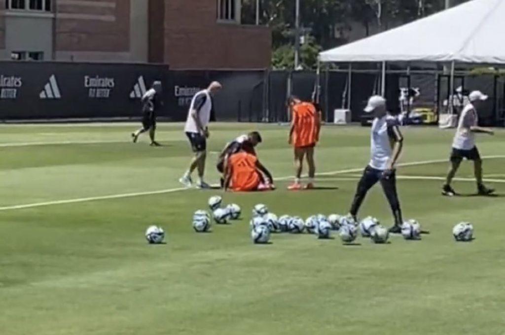 El susto con Vinicius, la grandeza de Modric y el galáctico que visitó el primer entreno del Real Madrid en Estados Unidos