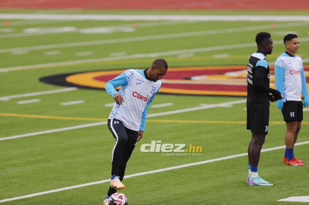 Rueda con novedades en el entrenamiento: así fue el once de Honduras en plena práctica previo a enfrentar a Costa Rica