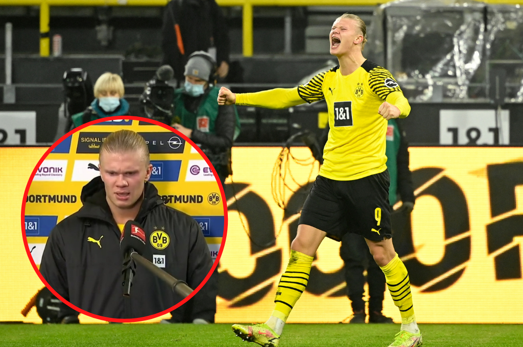¡Tiene que decidir pronto! Haaland habla por primera vez sobre su futuro y revela que el Dortmund está presionando