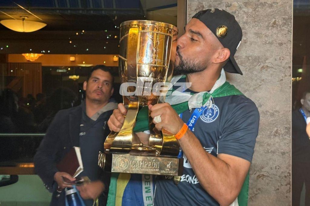 Así fue la celebración íntima de Motagua tras conquistar la copa 20 ante Marathón
