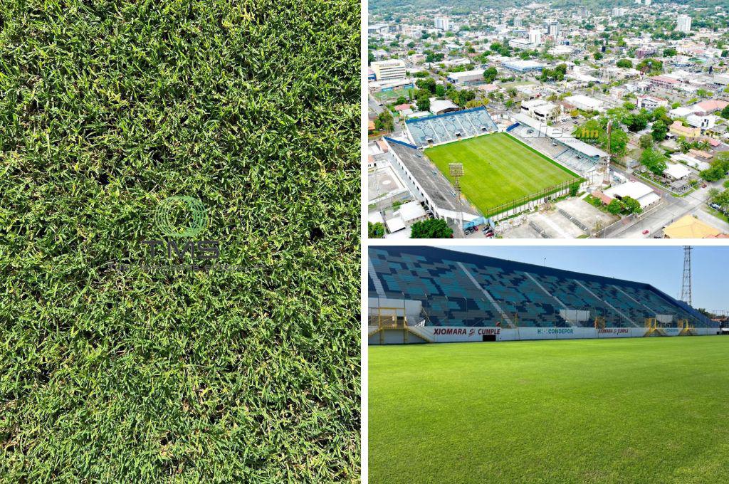 Ya hay fecha para jugar en la nueva grama del estadio Morazán: Así luce el recinto de San Pedro Sula