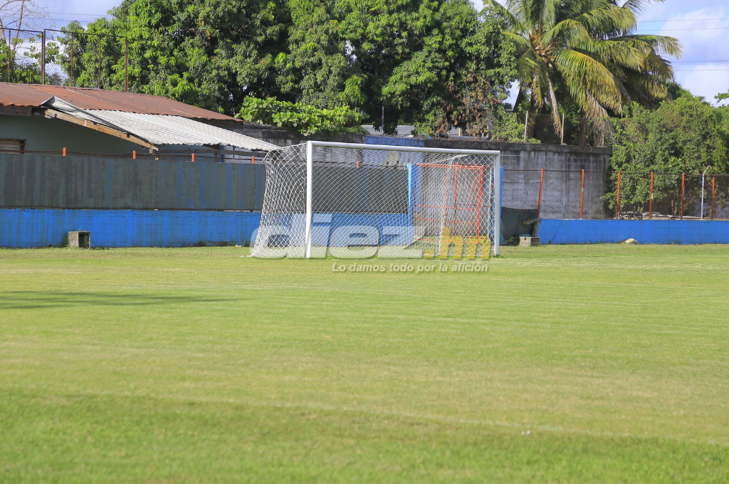 Así pulen el estadio Rubén Deras  de Choloma que recibirá este miércoles el clásico Real España vs. Marathón
