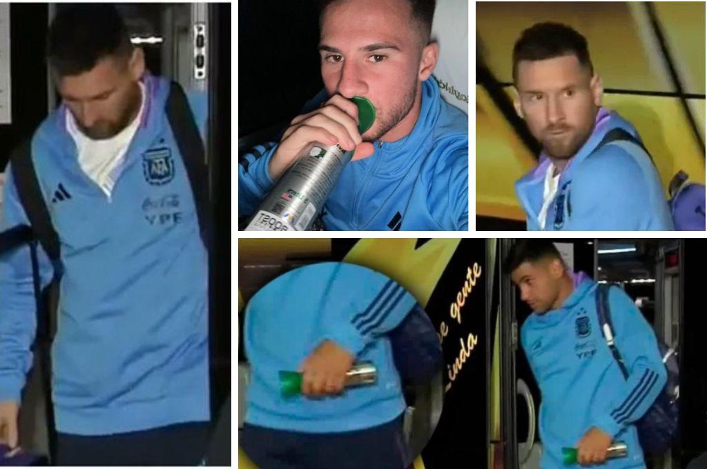 El enorme gesto de Messi en su llegada a La Paz, jugadores con tubos de oxígeno y la bronca que se armó en Bolivia