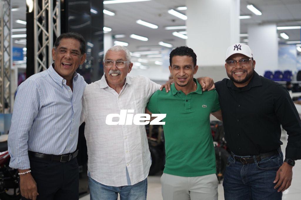 Cuerpo técnico con ídolos del club y un Manolo muy feliz: así fue la presentación de Keosseián como nuevo DT del Marathón