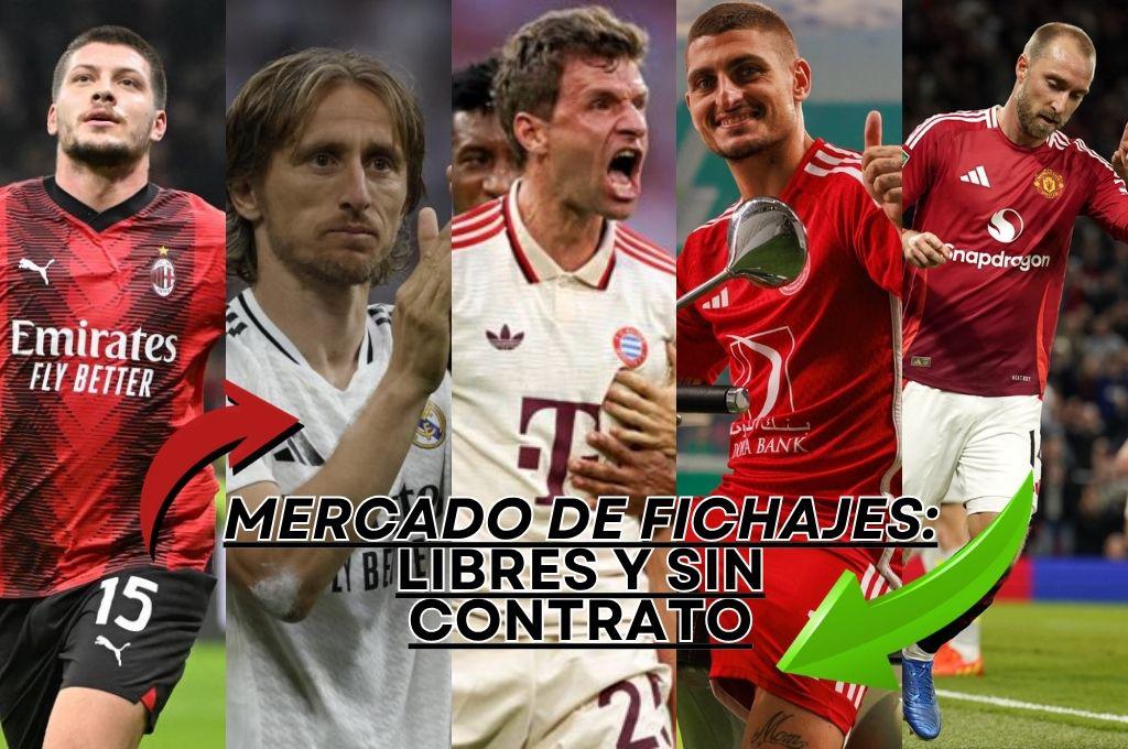 Sin contrato y sin equipos: estos son los jugadores que quedan libre a partir de hoy ¡Dos leyendas del Real Madrid!