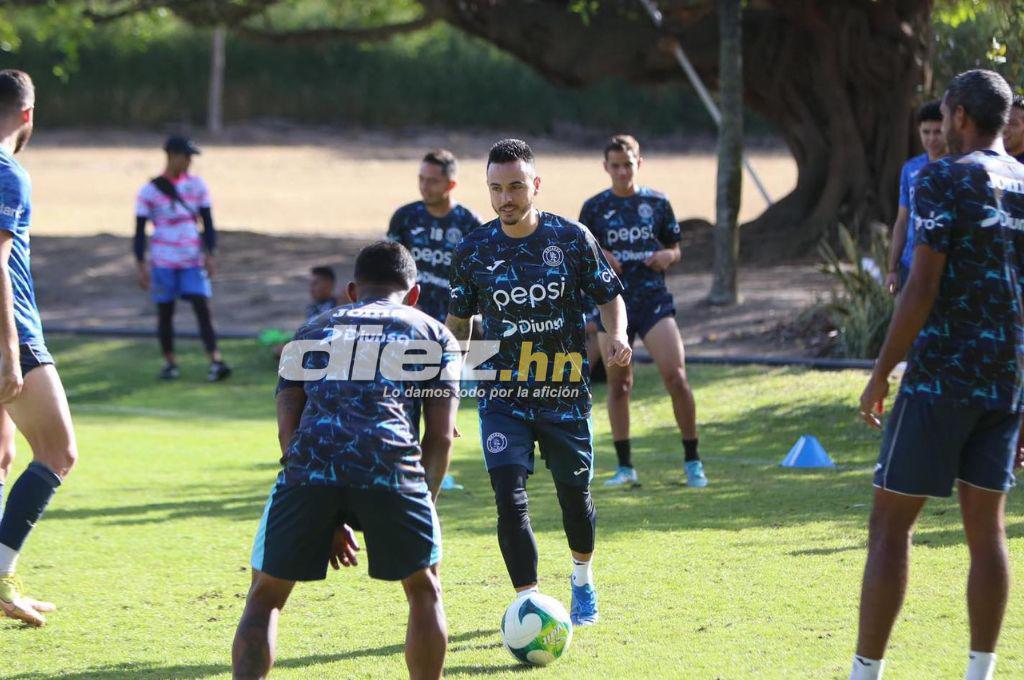 Así fue el primer entrenamiento de Ninrod Medina con Motagua: Risas, el recibimiento de los jugadores y el nuevo fichaje