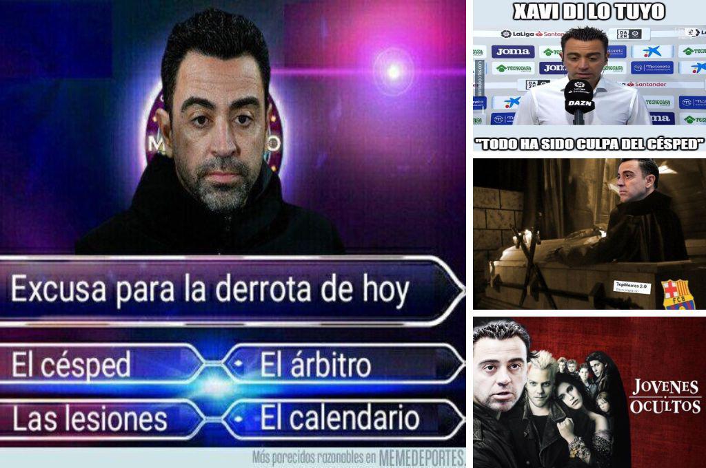 El pez muere por su propia boca: Xavi es víctima de los memes luego de quejarse del sol en el partido contra Getafe