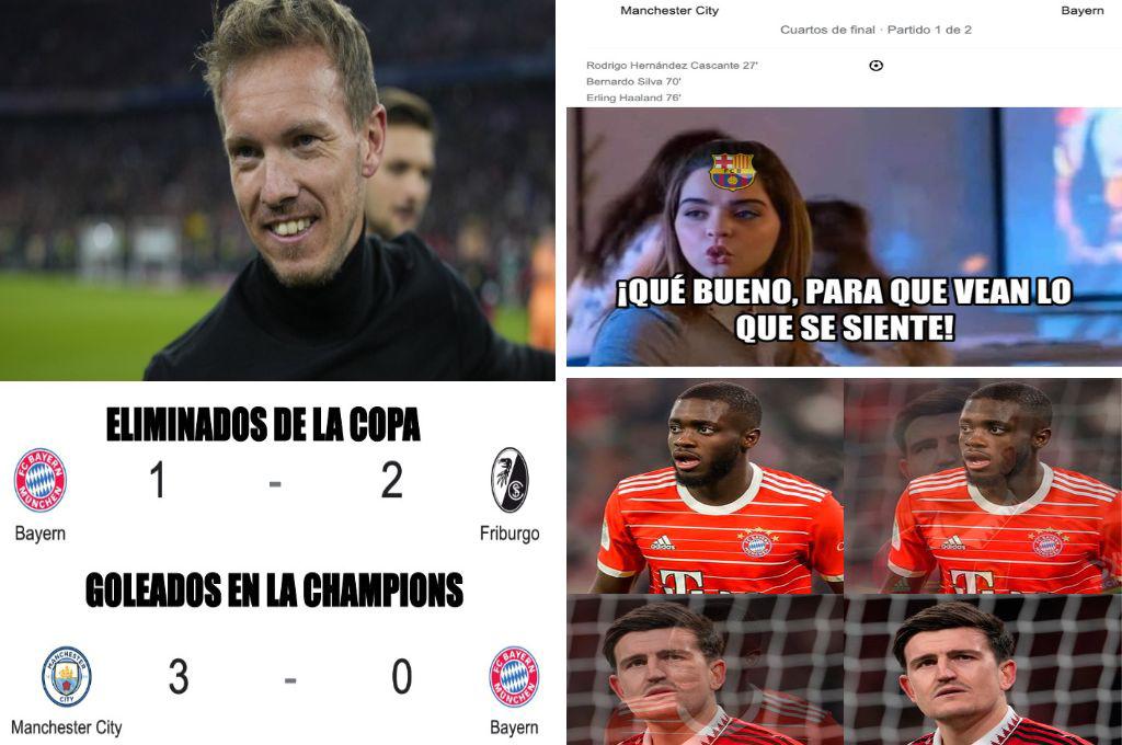 Upamecano, Nagelsmann y Barcelona son víctimas de los memes tras la paliza del City al Bayern Múnich
