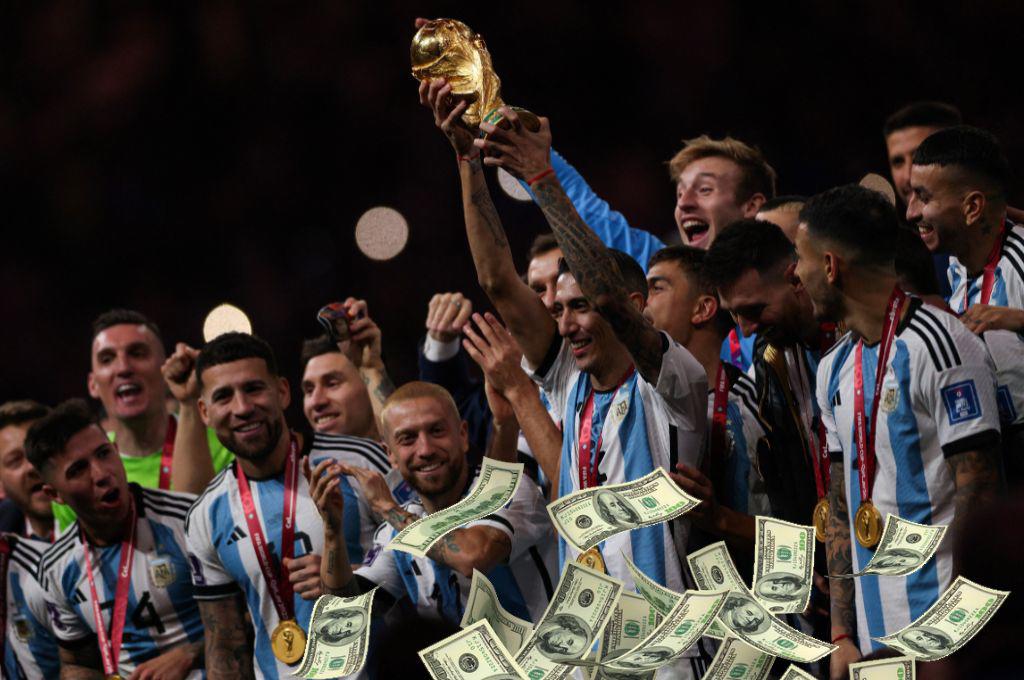 La Selección argentina se ganó un multimillonario premio por ser el campeón del Mundial Qatar 2022