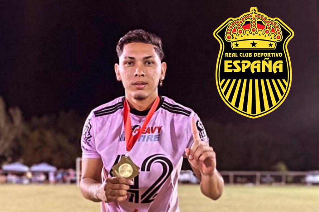 Guillermo Rodríguez, el volante formado en el Real España y ahora triunfa en las Ligas amateur en Los Estados Unidos