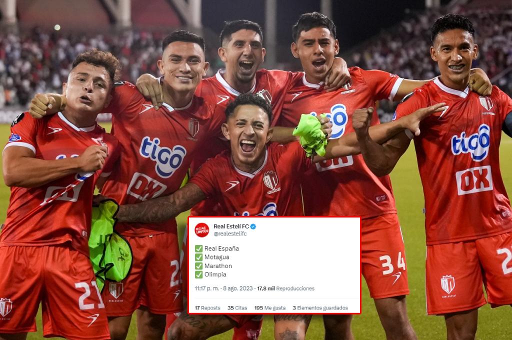 ¿Burlas al Olimpia? Los recados que dejó Real Estelí al fútbol hondureño tras ganar en Copa Centroamericana