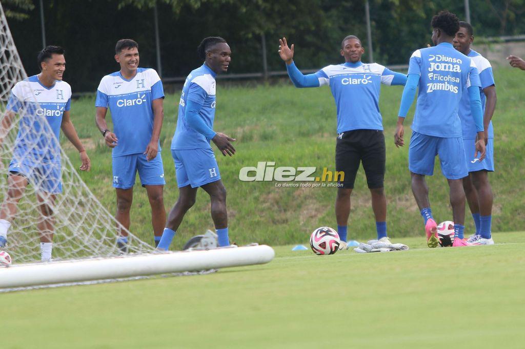 Nuevos uniformes y una alta: Así fue el primer entreno de la Selección de Honduras pensando en Trinidad y Tobago