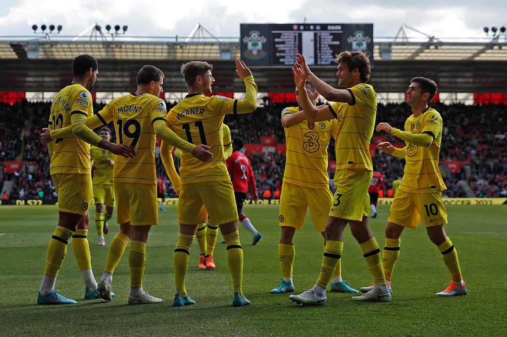 El Southampton pagó la frustración del Chelsea que le recetó una paliza descomunal en la Premier League