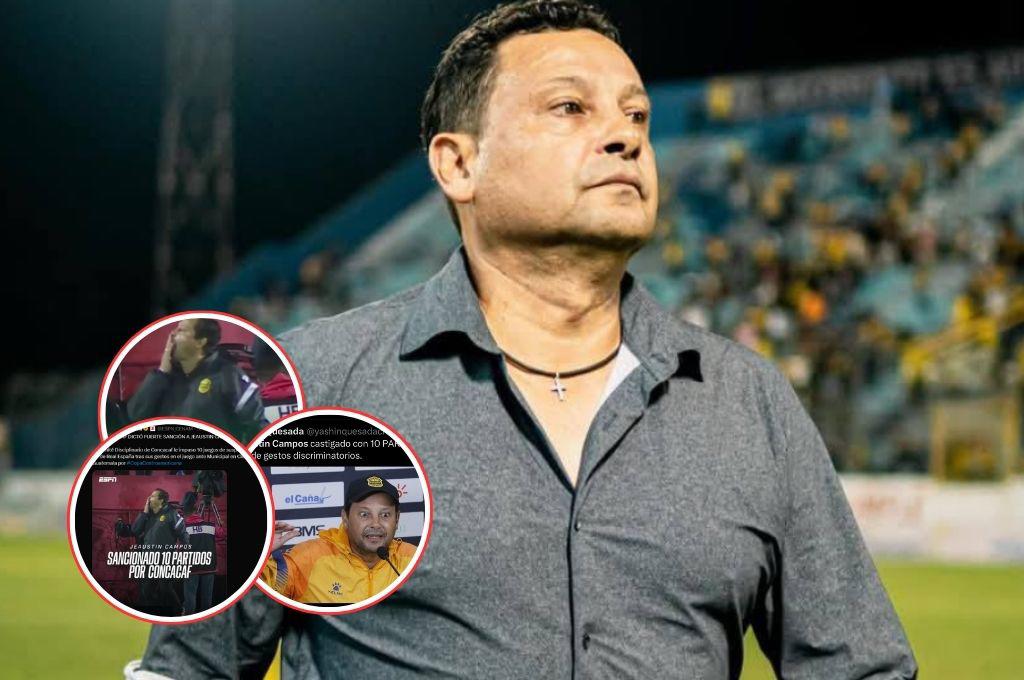 Le salió caro: la prensa tica y hondureña reacciona al castigo de 10 partidos que recibió Campos por parte de Concacaf