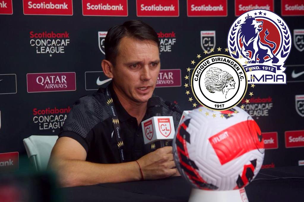 Técnico del Diriangén sorprende y avisa al Olimpia con intentar la épica: “Traemos la ilusión de revertir la situación”