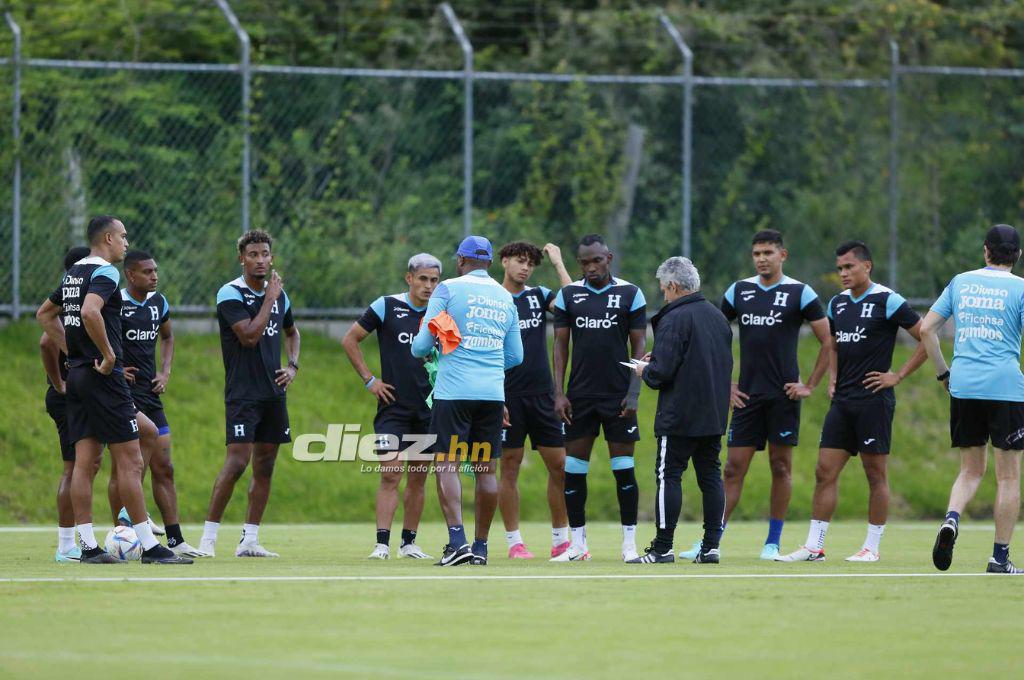 ¿Qué legionarios faltan? Los históricos tacos de Rueda y el sueño que tiene Honduras: así fue el cuarto entreno de la Selección
