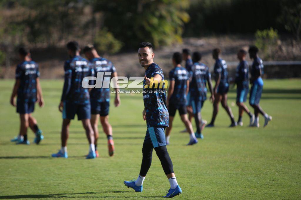 Así fue el primer entrenamiento de Ninrod Medina con Motagua: Risas, el recibimiento de los jugadores y el nuevo fichaje