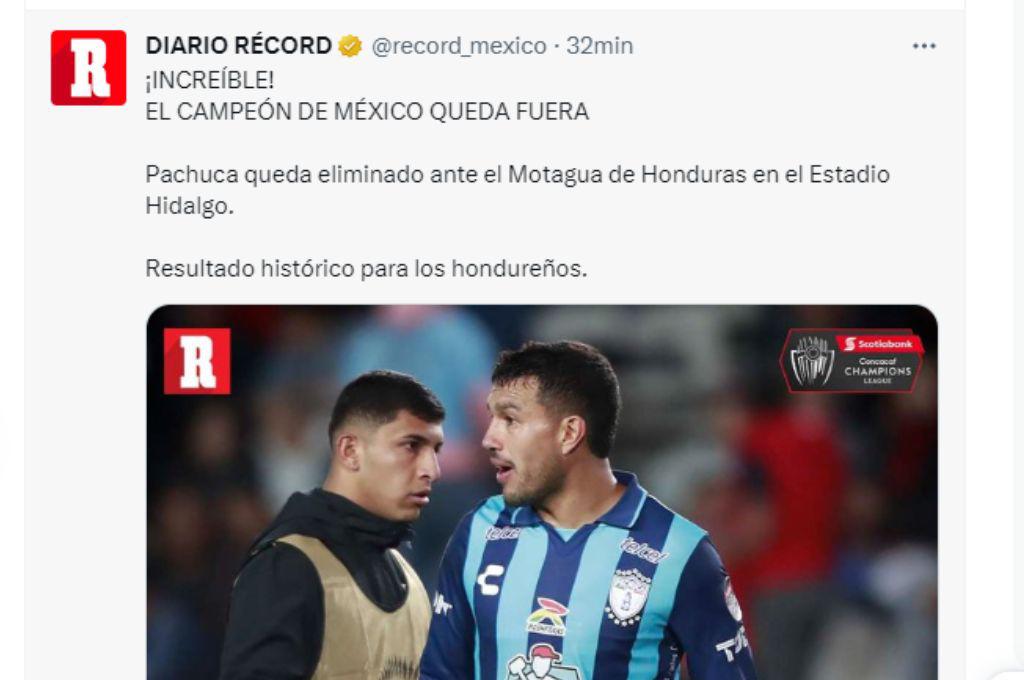 David Faitelson explota y toda la prensa mexicana tras la eliminación de Pachuca ante Motagua por la Champions de Concacaf